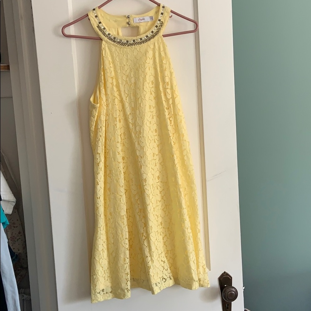 Great condition baby yellow dress